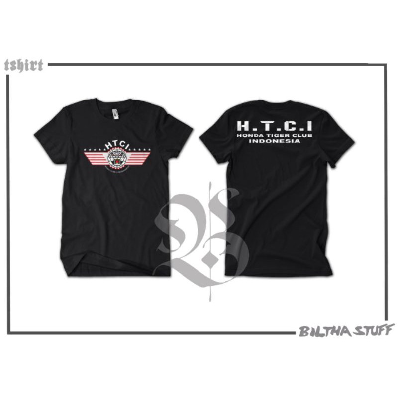 Kaos Motor Tiger HTCI - Honda Tiger Club Indonesia