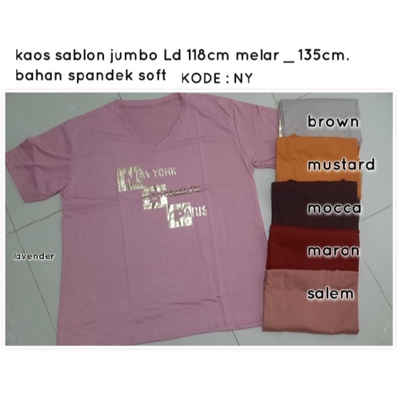 kaos jumbo