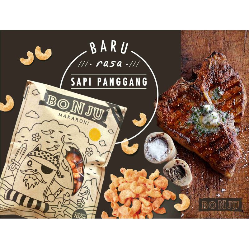 

Makaroni Sapi Panggang, Bonju, Premium, Tanpa Pengawet