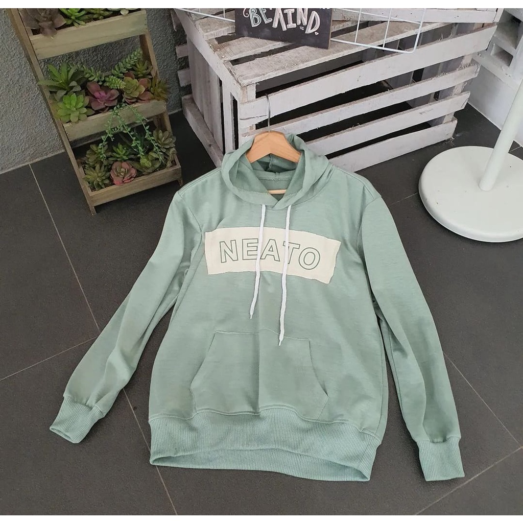 sweater hoodie NEATO HOODIE SWEATER WANITA - hoodie wanita