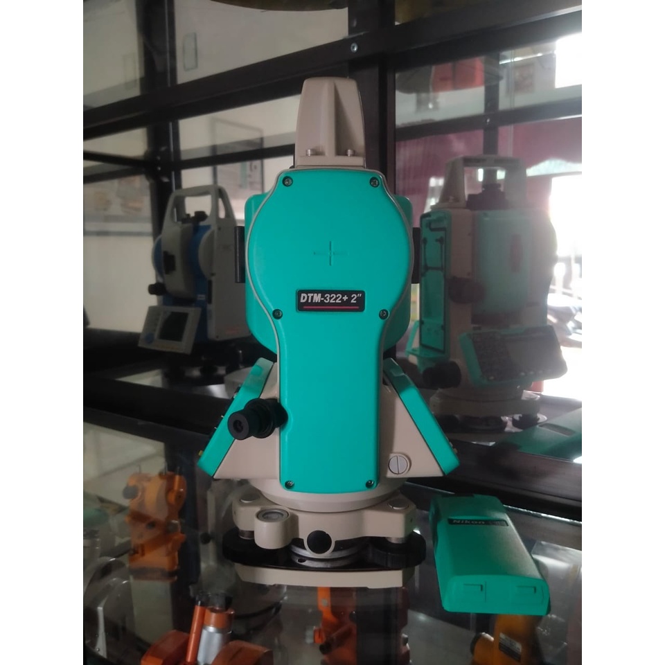 Total Station Nikon DTM322 2" Second + Sertifikat