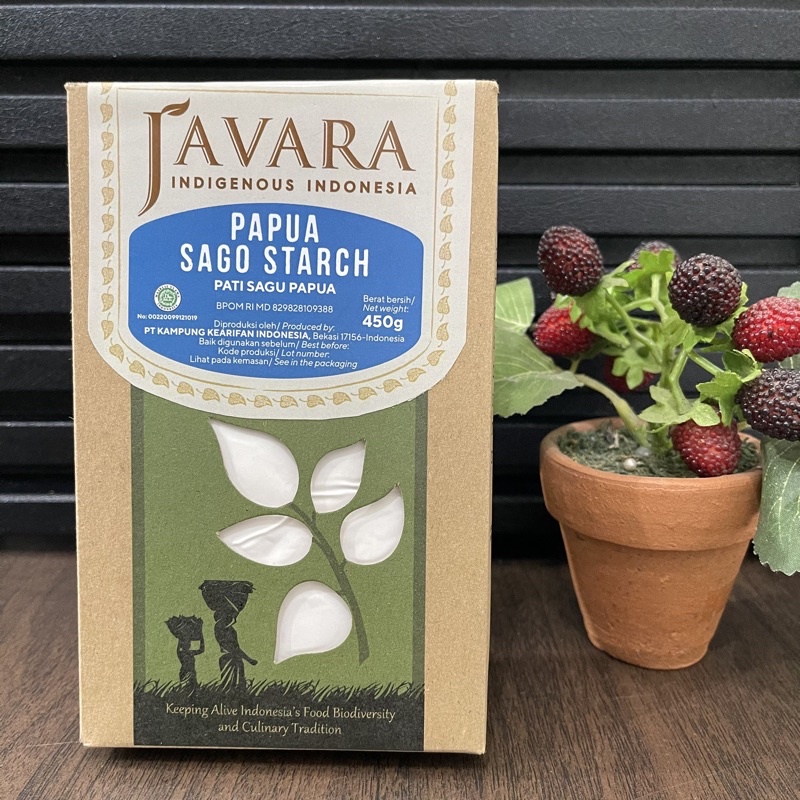 Javara Sagu Pati Papua 450 gr /  Papua Sago Starch Flour 450 gr