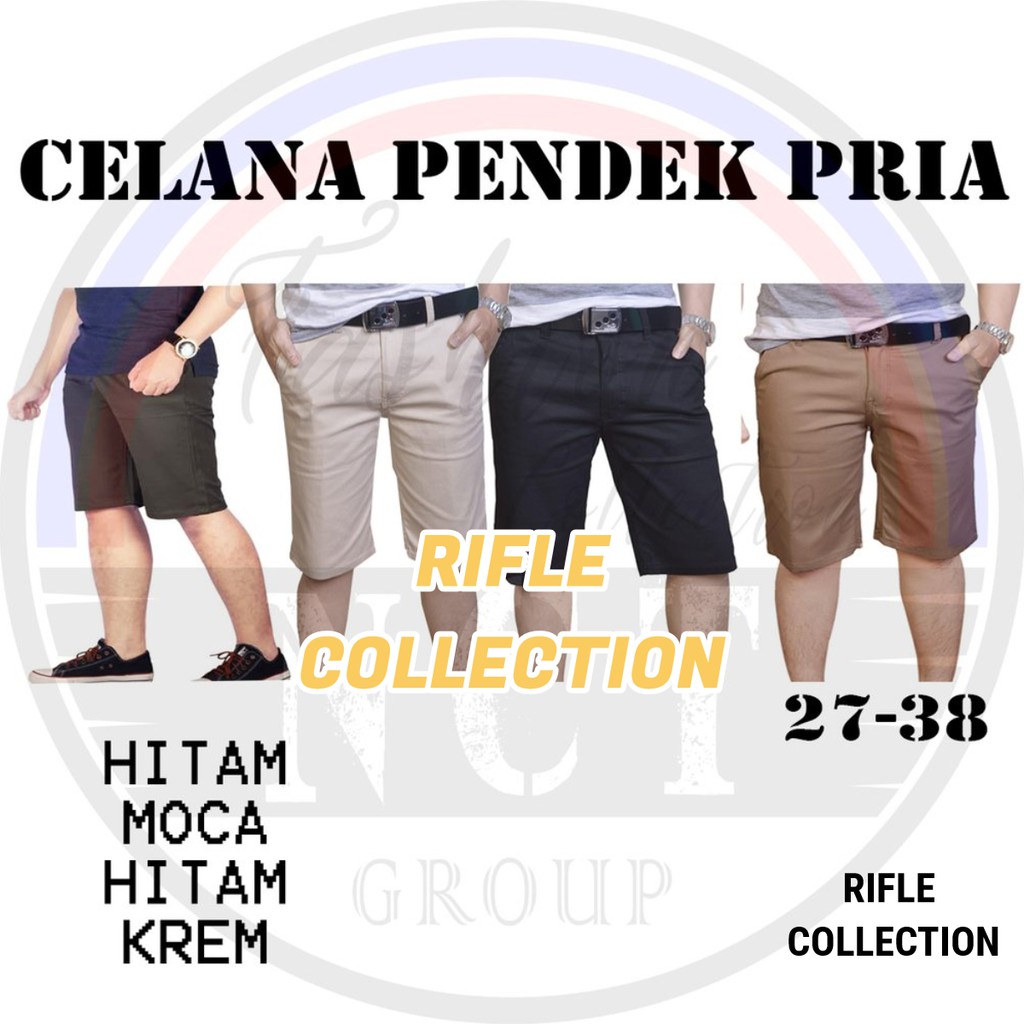 CELANA PENDEK CHINOS ZARAMAN PREMIUM SIZE 27-38