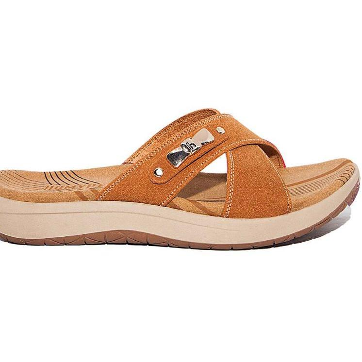 "BAB.14My22ᵞ" Homyped BELLIA N42 #Sandal Flat Wanita 100% ORI
