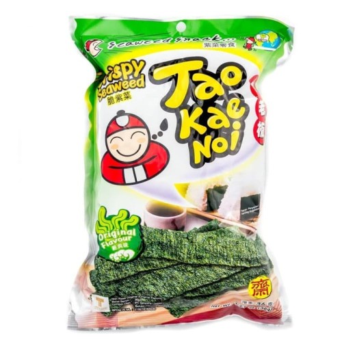 

TAO KAE NOI 32GR ORIGINAL NORI RUMPUT LAUT SNACK NORI
