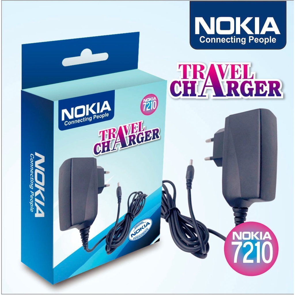 BEST PRODUK CHARGER 7210 NOKIA CAS HP TRAVEL CHARGER HP NOKIA COLOKAN BULAT BESAR NOKIA