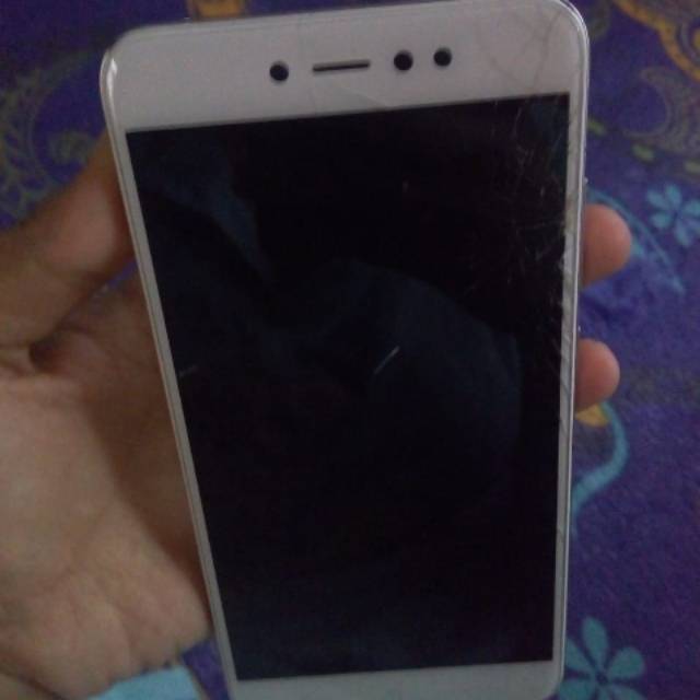 Xiaomi note 5A Prime 3/32 gold minus lcd retak