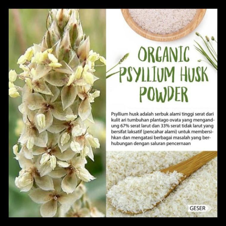 

Langsung Order Ya Kak!!! Psyllium Husk Powder @250Gram