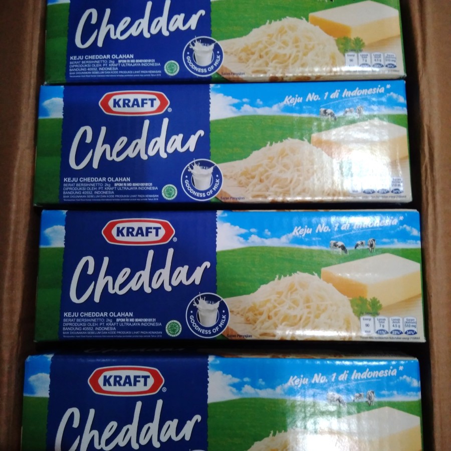 

Keju Kraft cheddar/keju kraft Martabak 2kg