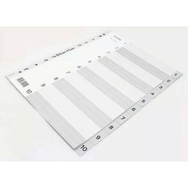 

Devider Bantex 10 bagian A4