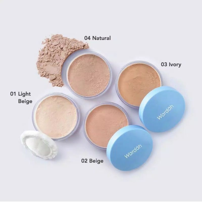 [20gr] Wardah Lightening Matte Powder | Face Powder | Bedak Tabur | Loose Powder