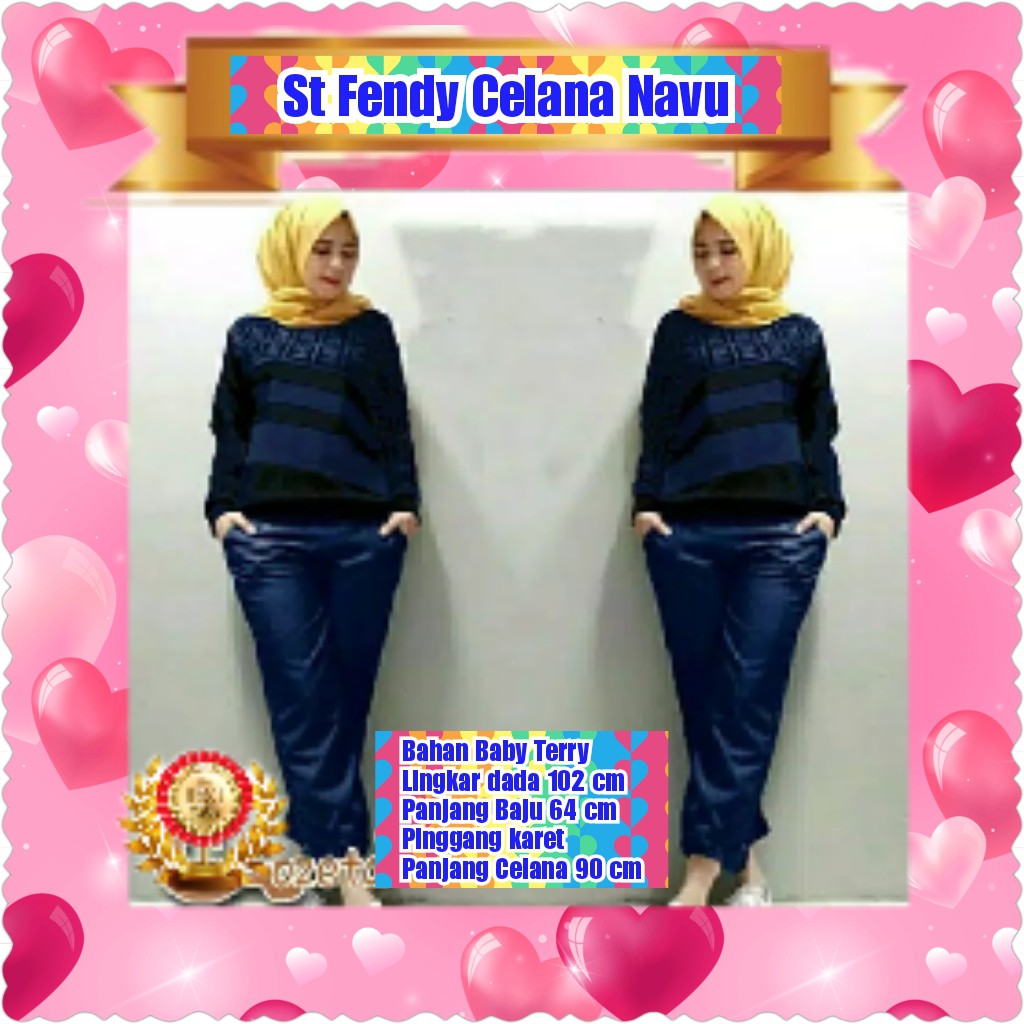 ST FENDY CELANA YELLOW/ RED/MERAH/CREAM/ MAROON / CREAM / NAVY /TERPOPULER TERLARIS