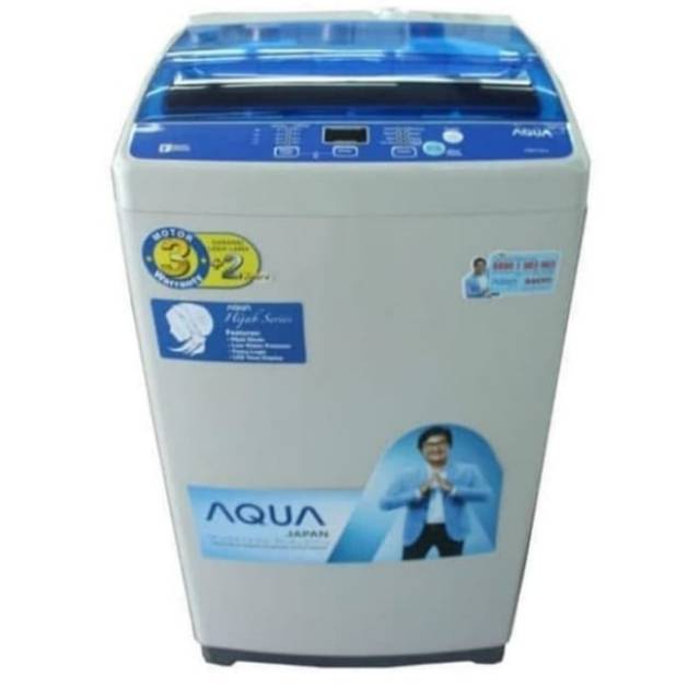 Mesin Cuci AQUA AQW-77D-H | Top load 7kg AQW77DH AQW77D AQW 77 loading