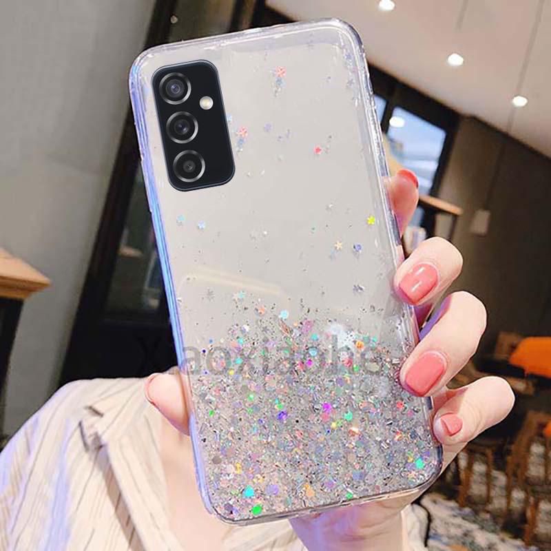 Samsung Galaxy A04 A04E A04S A14 5G Casing Soft Case Tpu Bahan Premium Glitter Glossy