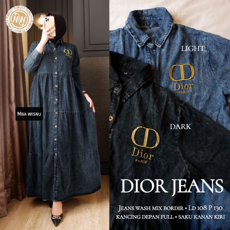 GAMIS DIOR JEANS ORI MBA WISNU