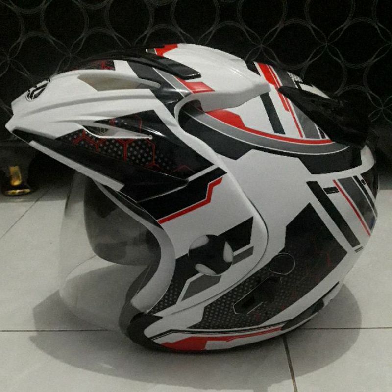 Helm / Helmet SHEL / SHELL Helmet - Helm motor keren, asli, dan kuat