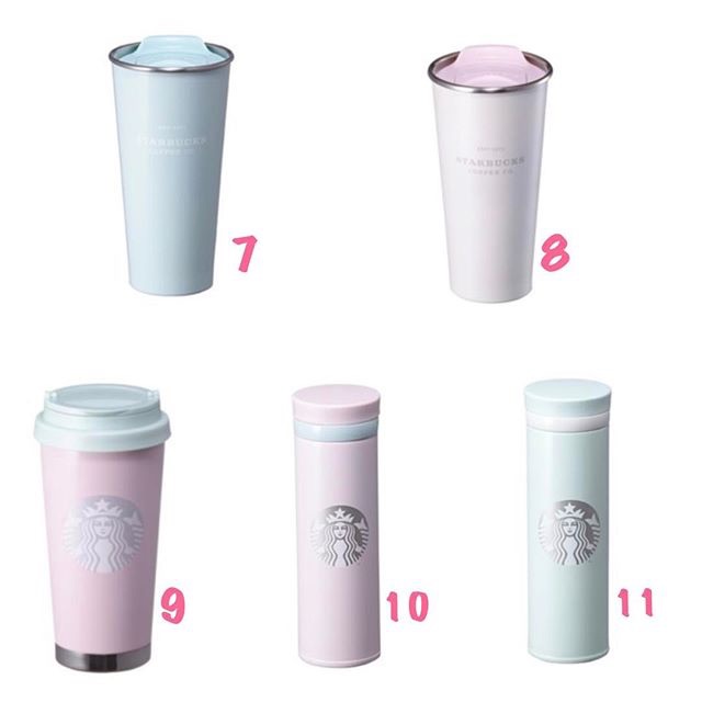 Korea Starbucks spring series