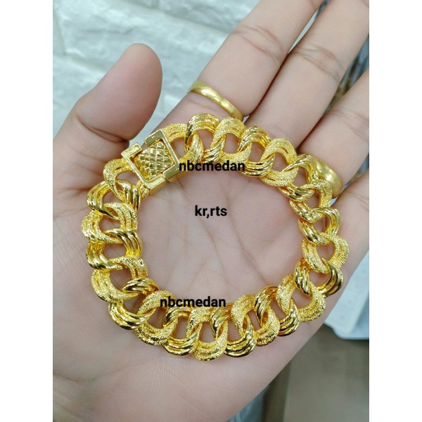 Gelang Herlin Lapis kristal model baru,