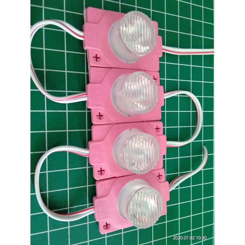 [DSP-9118] LED MODUL 2538 1 MATA 1.5 WATT 12VOLT MERAH MUDA