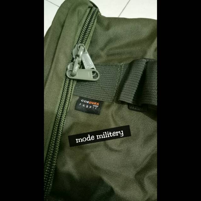 Tas pulsak jatah TNI original duffle bag I Tas barang TNI I Tas trevel I Tas kapsul TNI