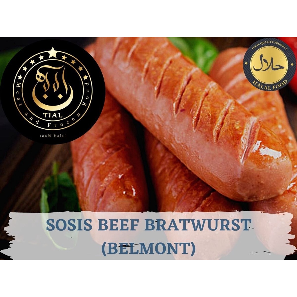 

Sosis Beef Bratwurst/ Belmont 500gr