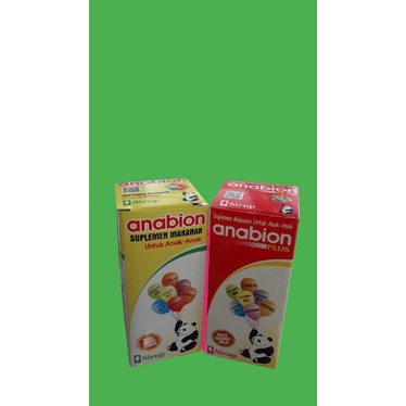 ANABION SIRUP 60ML SUPLEMEN MAKANAN ANAK