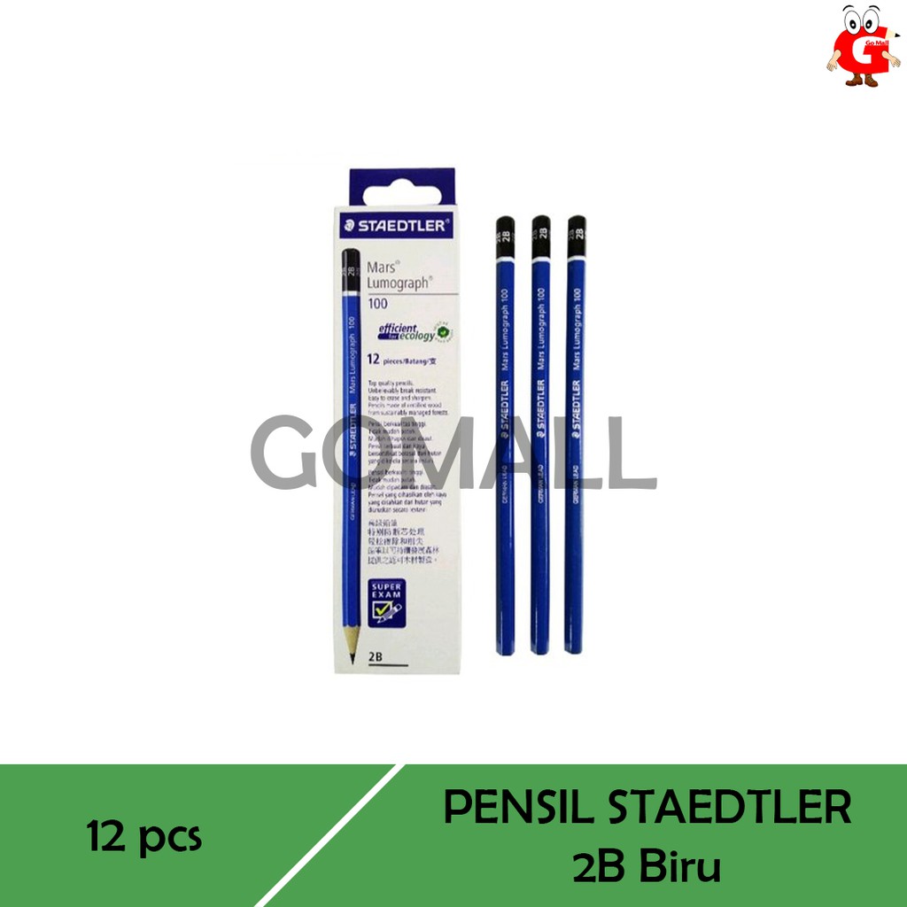 

Pensil 2B Biru - Staedler