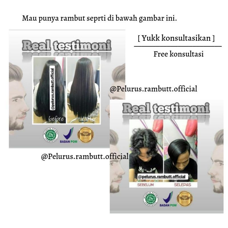 HAIR BYY SOLUTION BEST SELLER 100%ORI-1