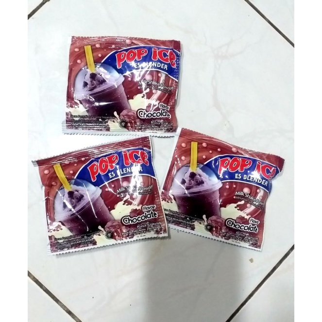 Jual Pop Ice Coklat 3 Sachet Shopee Indonesia