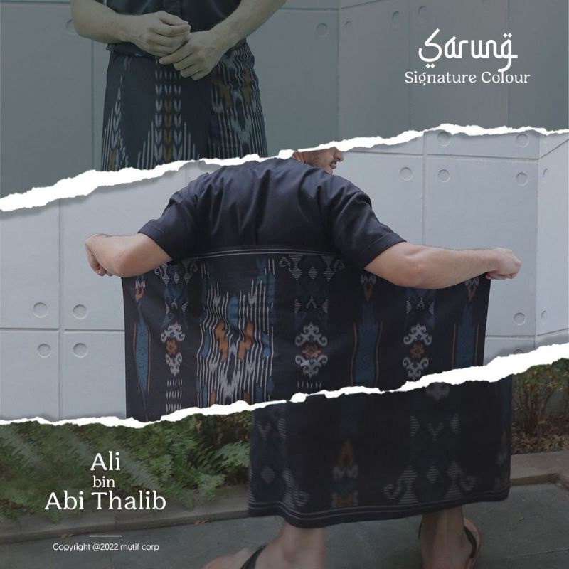 SARUNG MUTIF ALI BIN ABI THALIB