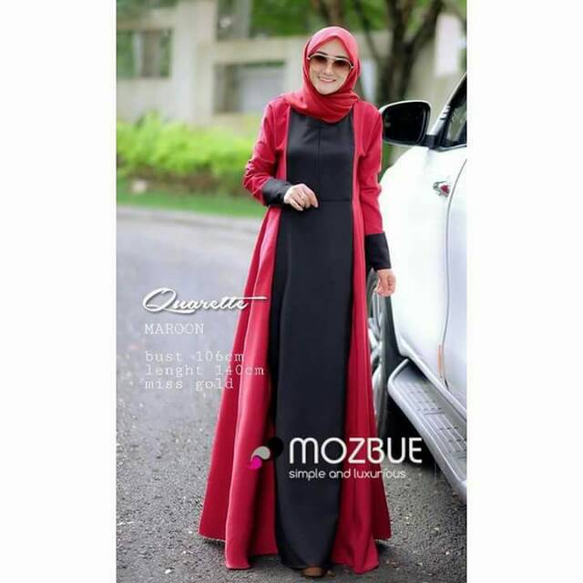 TERMURAH!! GAMIS REMAJA MOSBUE tersedia ukuran XS hingga super jumbo