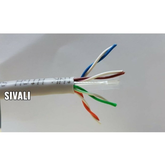 65 METER KABEL LAN UTP CAT6 INDOOR SIAP PAKAI