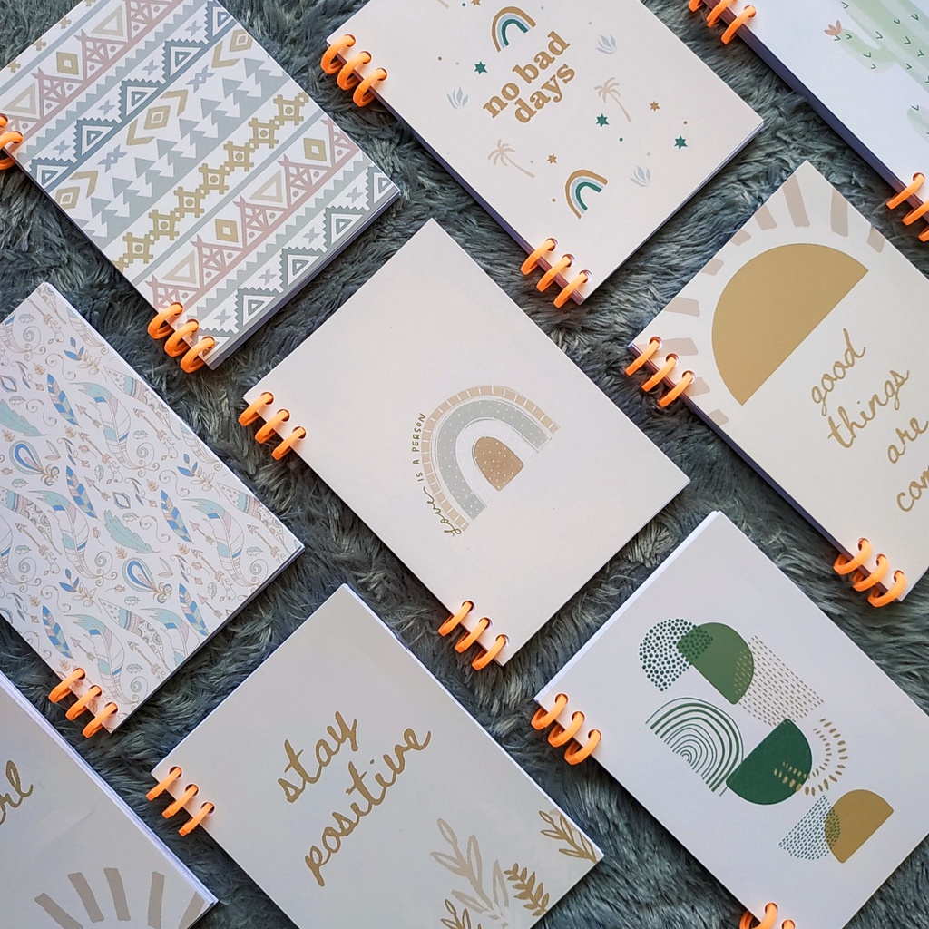 

Notebook A6 Aesthetic - Buku Tulis - Buku Catatan - Buku Diary