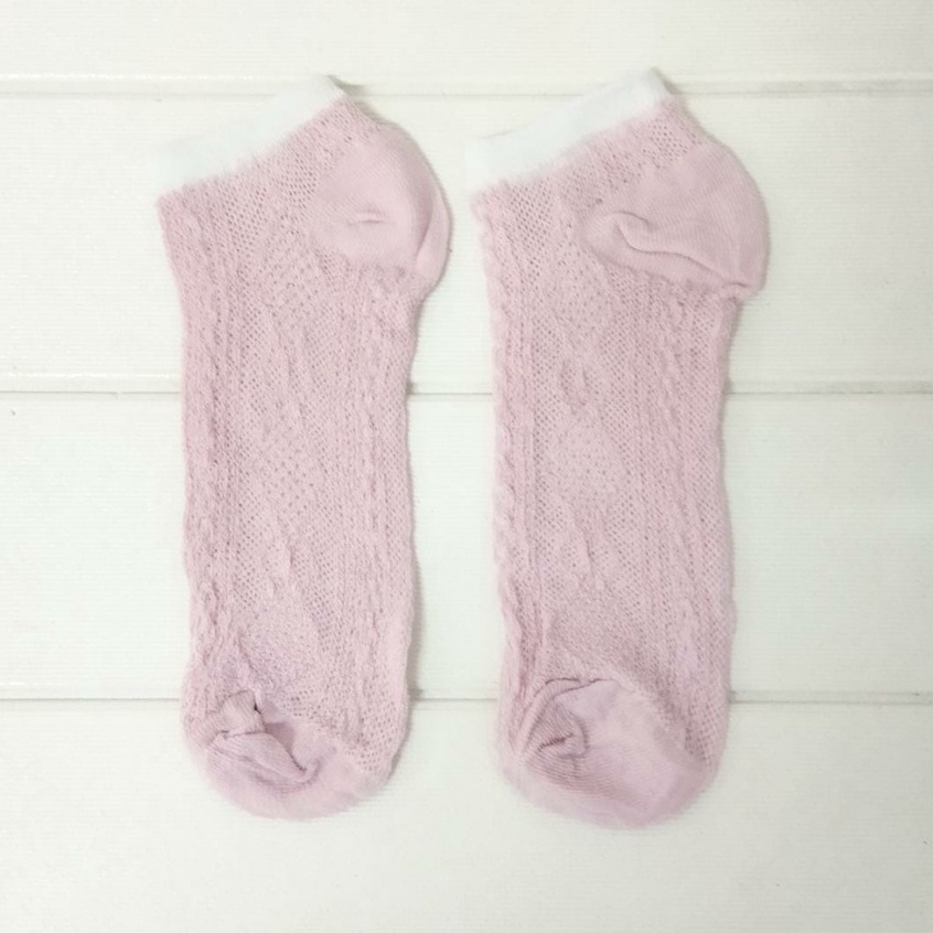✧YUKSHOPING✧ Kaos Kaki Polos Semata Kaki / Kaos Kaki Ankle Cute / Socks / Short Socks/ Sepatu R108 R568 KK006-MOTIF 4 UNGU MUDA