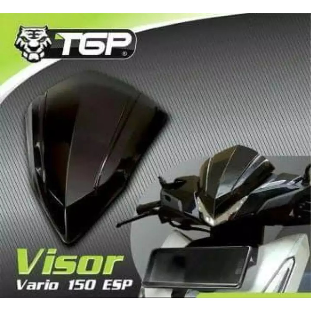 Visor vario 150 &amp; vario 125 led esp 2015 2017 tgp