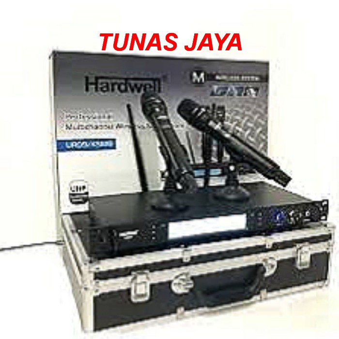 MICROPHONE WIRELESS HARDWELL URD9 HANDLE 4 ANTENA