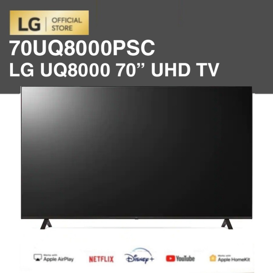 2022 LG 70UQ8000PSC / 70UQ8000 70” UHD 4K Smart TV ThinQ