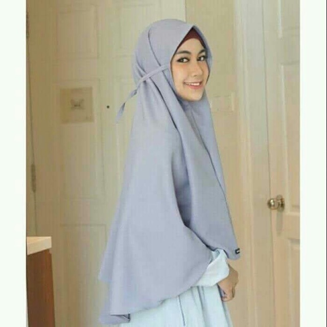 (DAPAT 5PCS) HIJAB BERGO CRINCKLE M/L/XL
