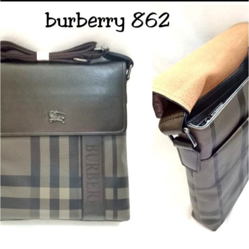 TAS SELEMPANG KULIT BURBERRY 862
