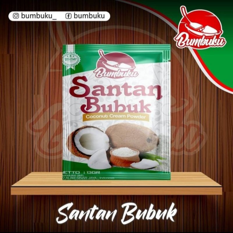 

Bumbuku Santan Bubuk Coconut Cream Powder Sachet