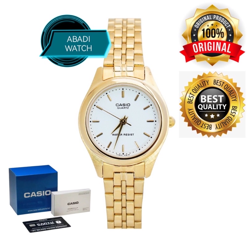 Jam Tangan Wanita Casio  LTP-1129N-7A Analog Watch Original LTP-1129N-7ARDF ORIGINAL BUKAN BM