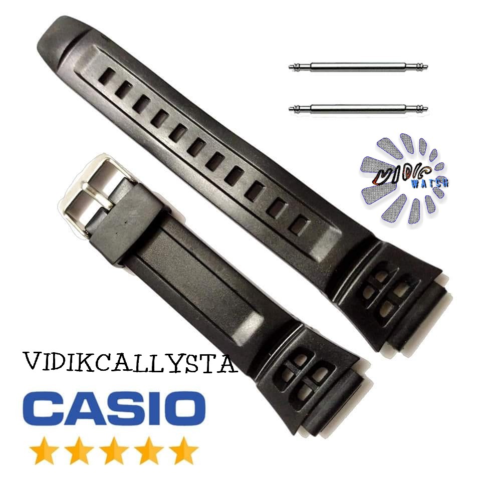 Casio AQ-S800 Resin Strap watch Casio AQS 800 strap Tali Casio AQ S800 AQS800