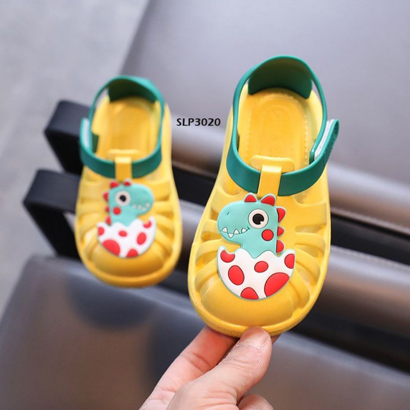 Sandal Crocs Anak motif animal, Sandal anak karet lucu import