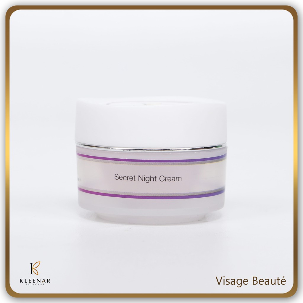 NIGHT CREAM KLEENAR SKINCARE- Cream Malam Atasi Masalah Flek Hitam &  Anti Penuaan Original BPOM