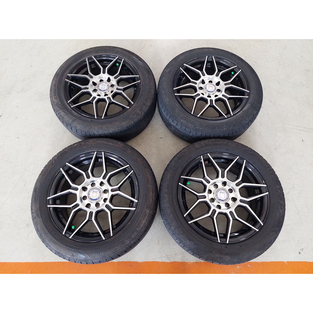 Velg Racing Type Milano Ring 15 Ban Dunlop 185 65 R15 Cocok Avanza Xenia Mobilio