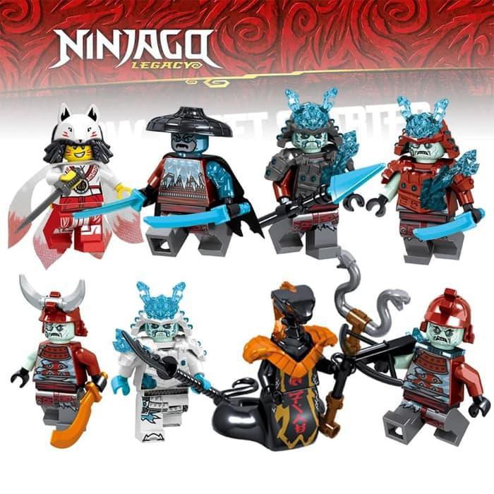Ninjago Minifigure DLP9019 ninja go minifigures 8 box Lego Dlp