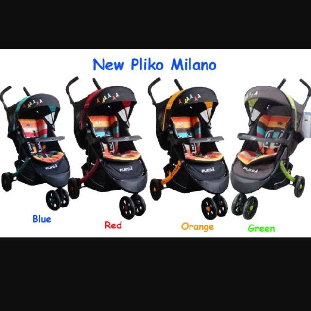 Baby stroller pliko milano 568  Rp 1.050.000