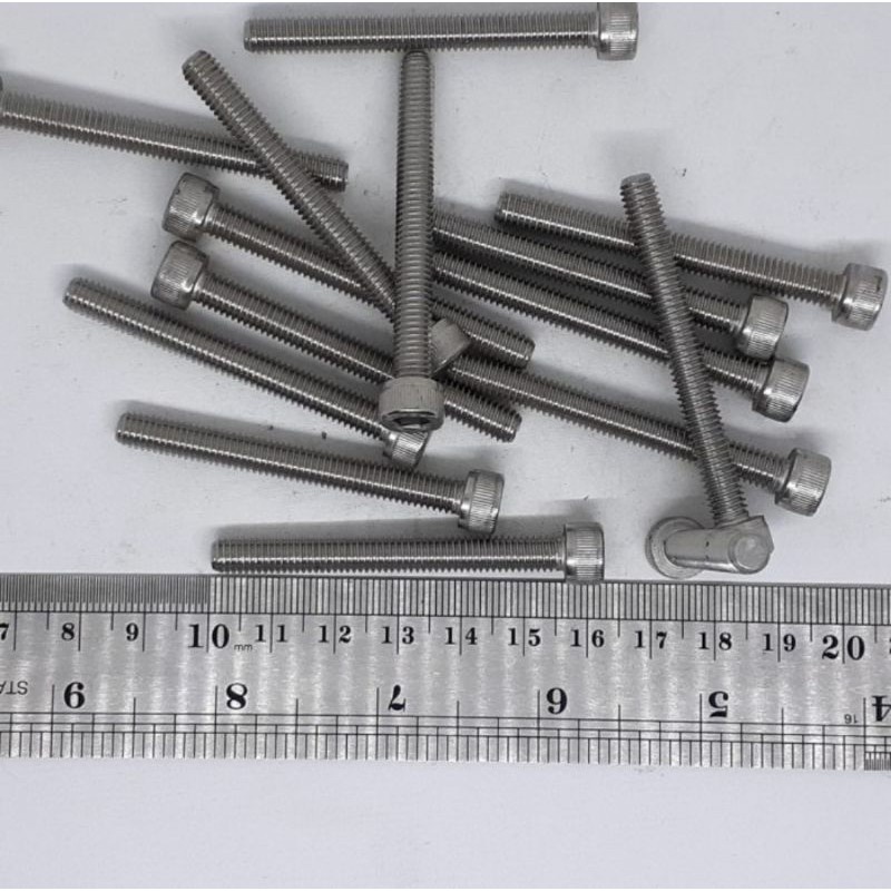 BAUT L STAINLESS M6 X 55 / BAUT L SS M6 X 55 SUS 304 / BAUT L M6X55 STAINLESS STEEL / BAUT M6 SUS304