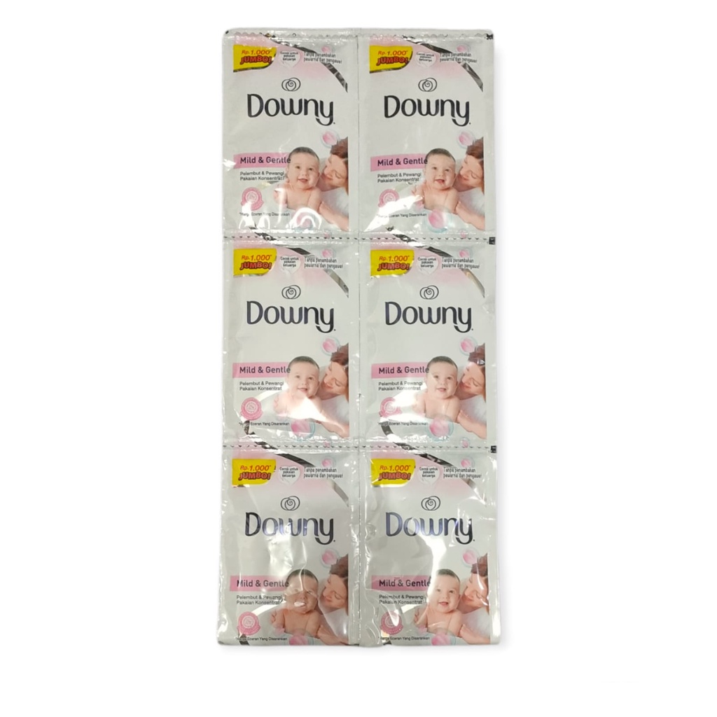 Downy 500an Pewangi Pakaian Renceng 10ml isi 12 Sachet