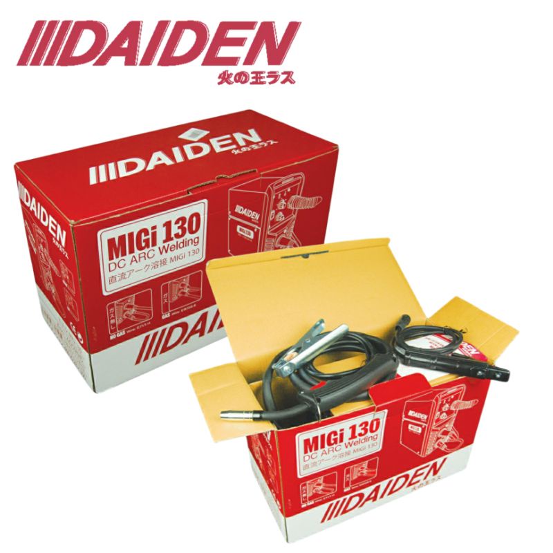 Daiden Mesin Las MIGi 130 / Travo Las Inverter Las CO2 2T &amp; 4T / Flux Core GasLess Stainless